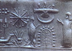 Mesopotamian_cylinder_seal_impression-300x213 Obcy od dawna odwiedzali Ziemię i są na to dowody!