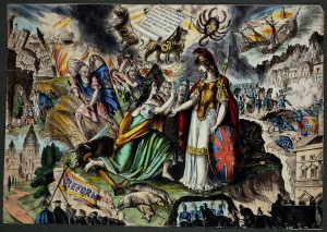 Predictions_Ireland_praying_to_Britannia._Wellcome_L0016560-300x213 Świadkowie końca świata. Przepowiednie zaczynają się spełniać na naszych oczach!