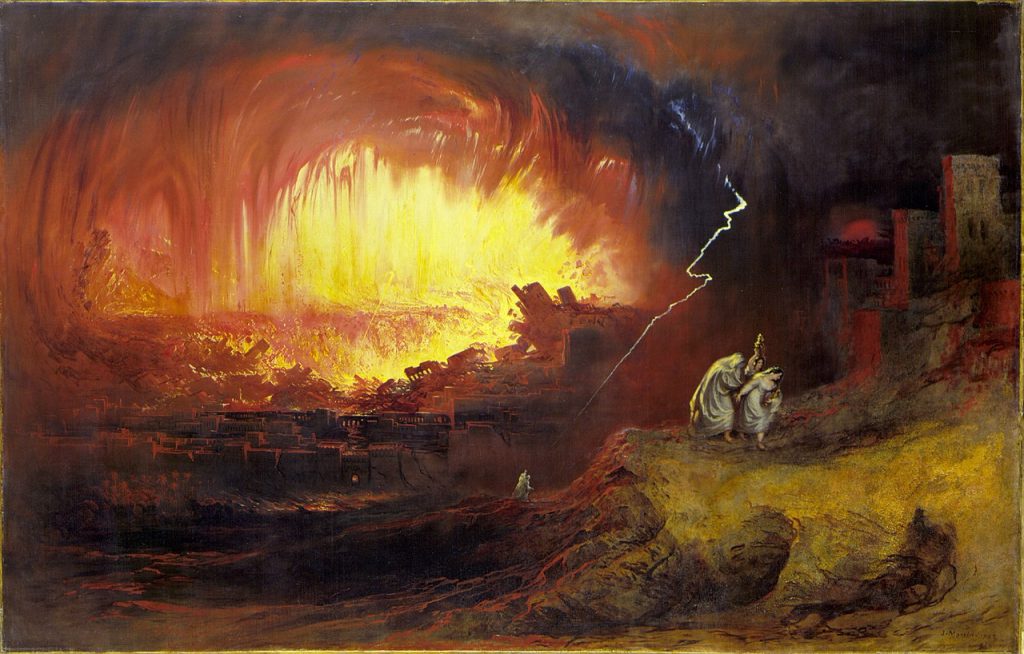 1280px-John_Martin_-_Sodom_and_Gomorrah-1024x654 Końce świata z przeszłości, czyli starożytne armagedony